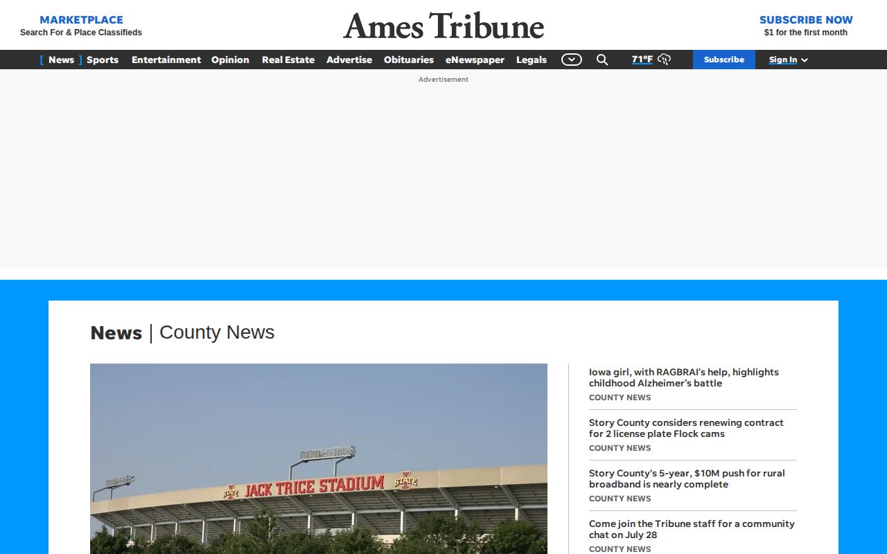 Story County local news source for arrest context